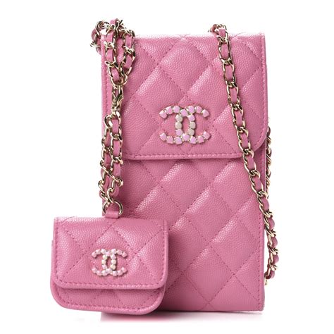 chanel airpod case pink|Chanel pro phone case.